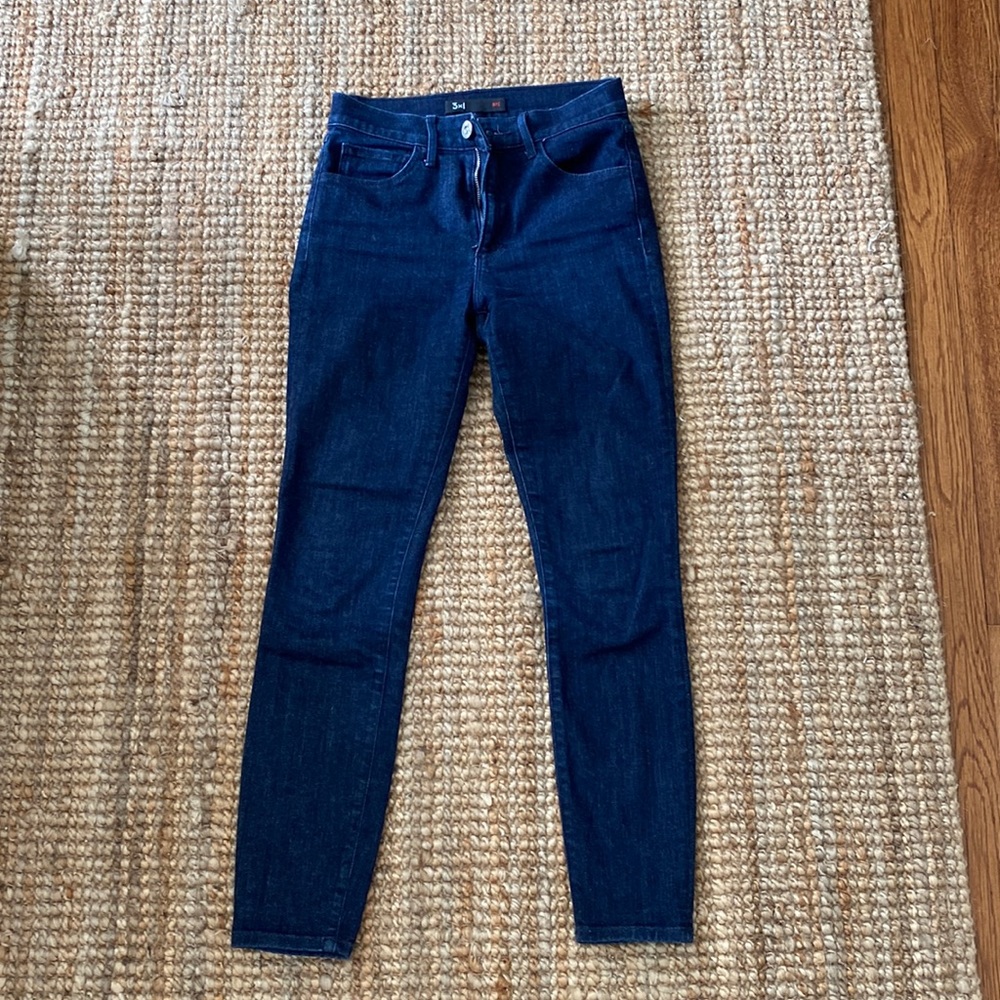 Dark wash 3x1 NYC skinny jean